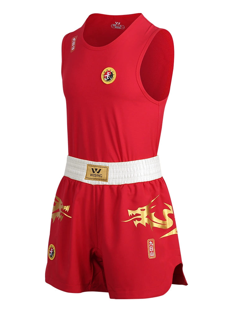 9 Th Training Wear Suit Vest Children's Sanda Competition