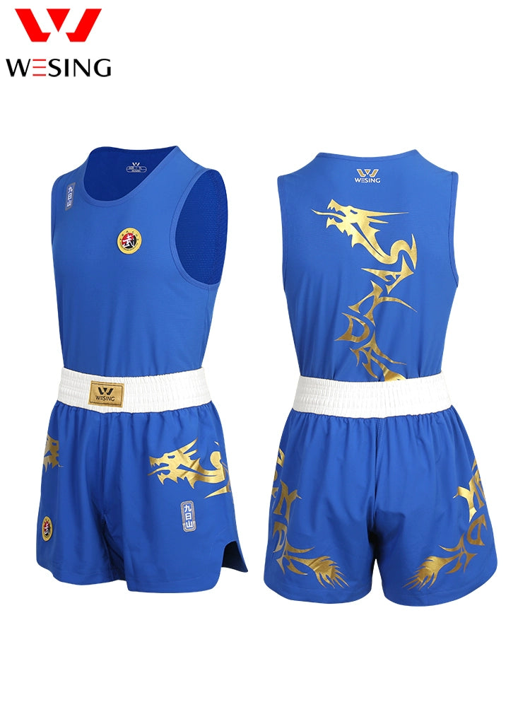 Nine-Day Mountain Kids Competition Boxing Shorts Clothes for Sanda