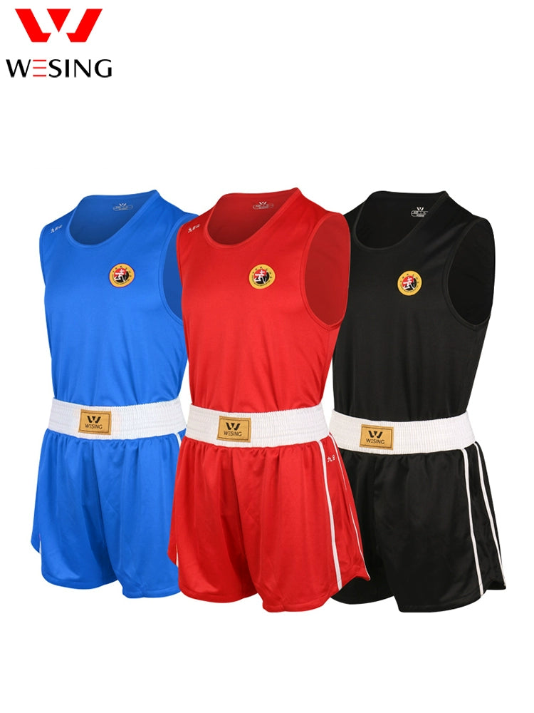 Nine-Day Mountain Kids Competition Boxing Shorts Clothes for Sanda