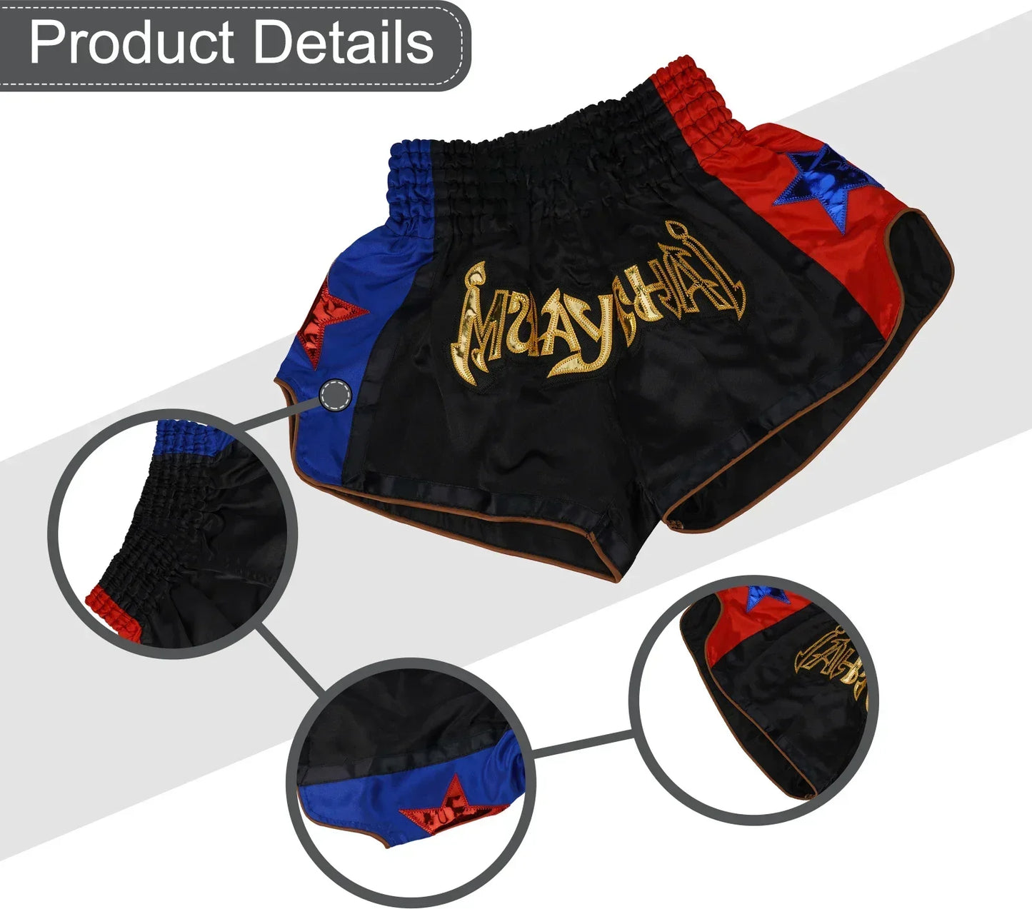 Unisex Boxing Shorts Muay Thai MMA