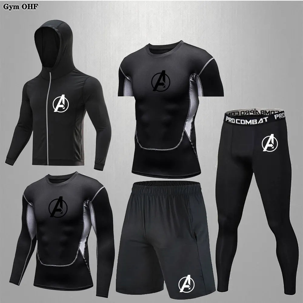 BJJ Boxing Sets Gym Fitness Joggers Training Fightwear