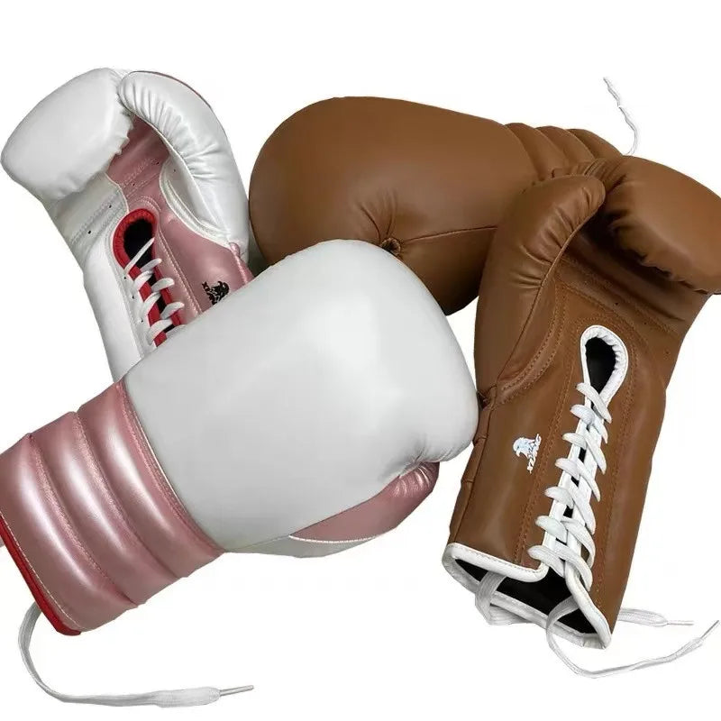 Boxing Glove PU Thickened Tether MMA Sanda Training Glove