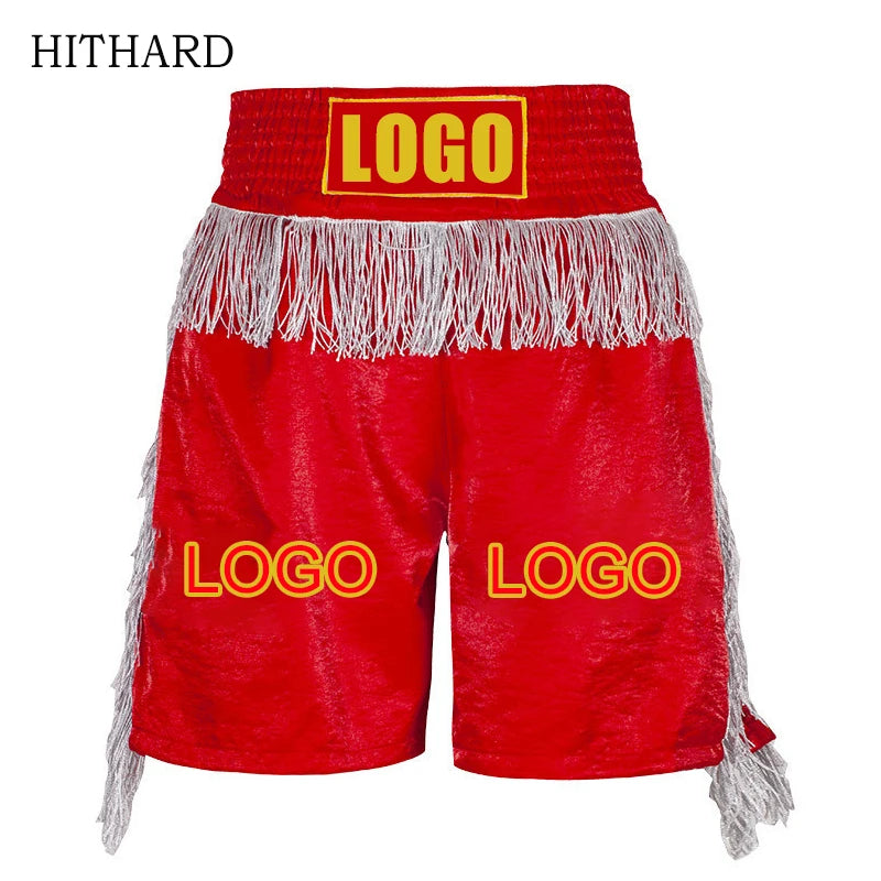 Boxing Shorts Muay Thai Fight Kickboxing Training Pants