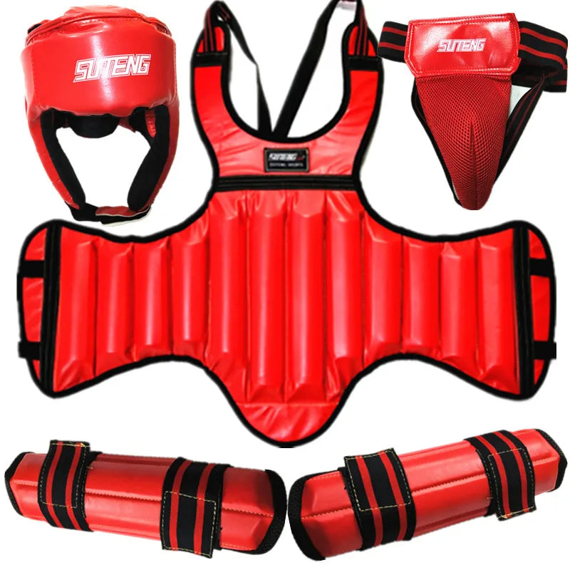 Sanda Protector 5-piece Boxing Fighting Training Equipment