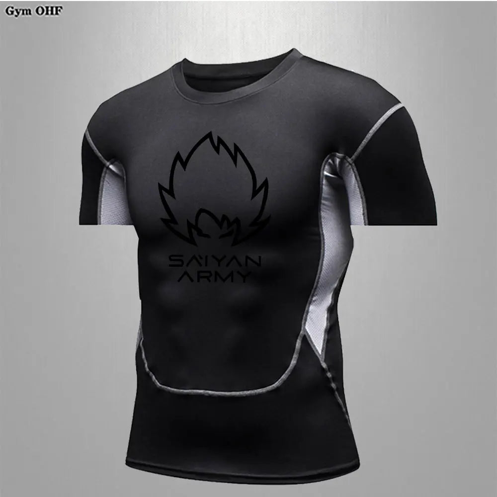 Free Fighting Outdoor Camping Jogging T-ShirtRashguard