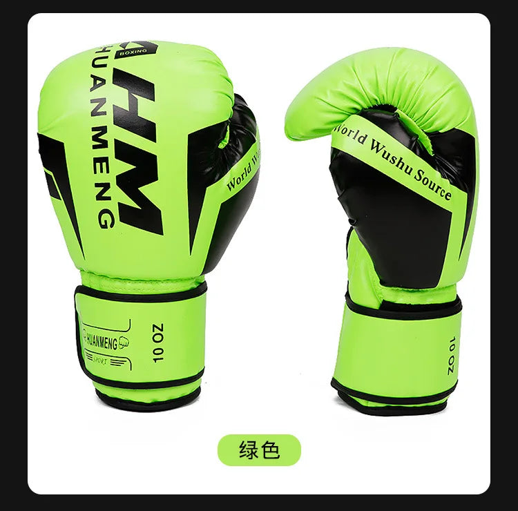 Golden Color MMA Kickboxing Gloves