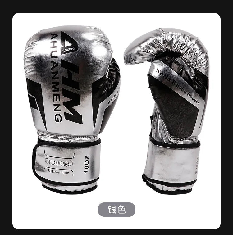 Golden Color MMA Kickboxing Gloves