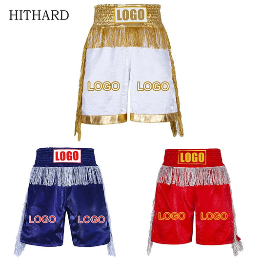 Boxing Shorts Muay Thai Fight Kickboxing Training Pants