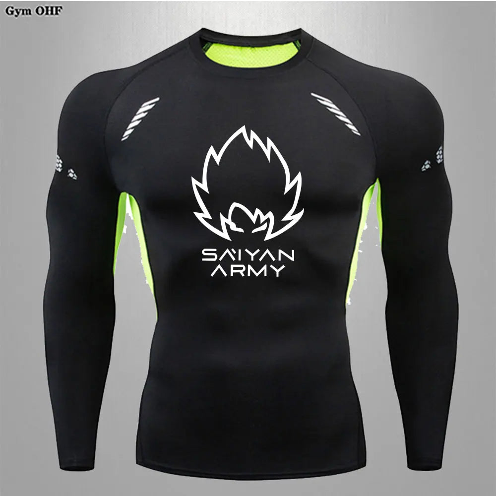 Free Fighting Outdoor Camping Jogging T-ShirtRashguard